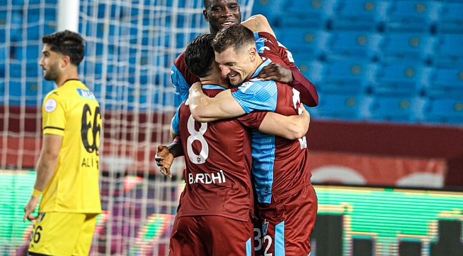 Trabzonspor rahat kazandı